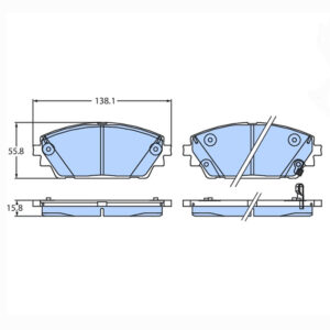 Δισκόφρενα  ZTEC+ για Mazda